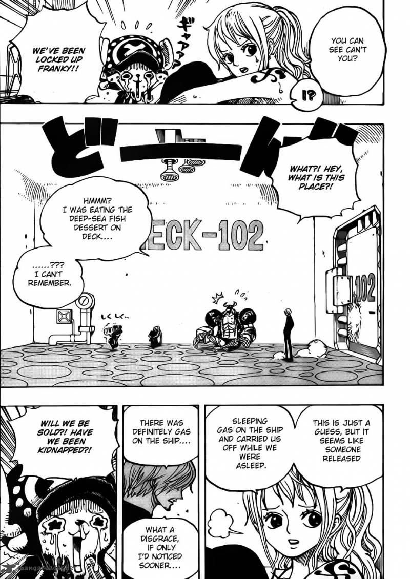 One Piece manga, chapter 657, page 8 of 21
