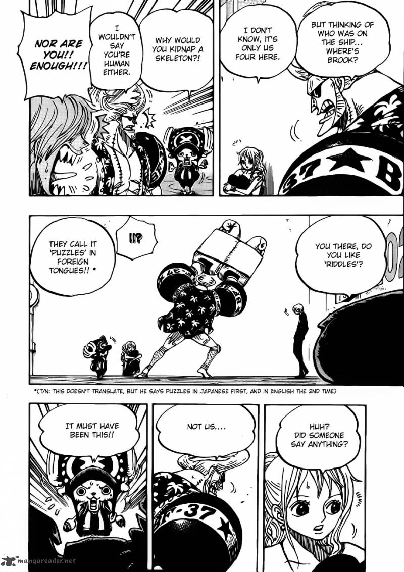 One Piece manga, chapter 657, page 9 of 21