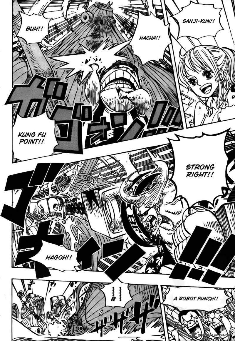 One Piece Chapter 658 page 10 - Chapter 658: Biscuits Room