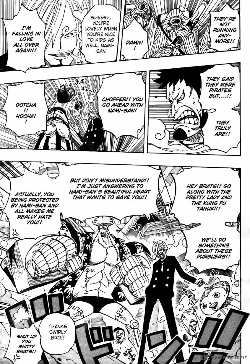 One Piece Chapter 658 page 11 - Chapter 658: Biscuits Room