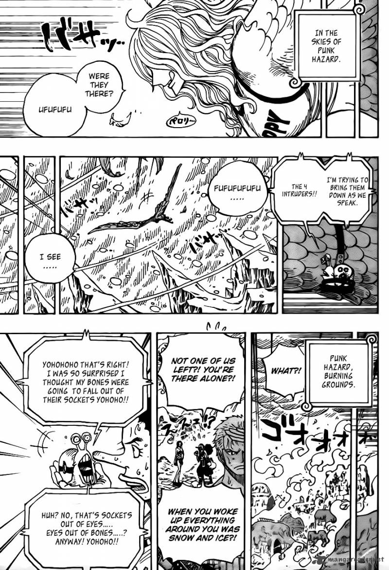 One Piece Chapter 658 page 13 - Chapter 658: Biscuits Room
