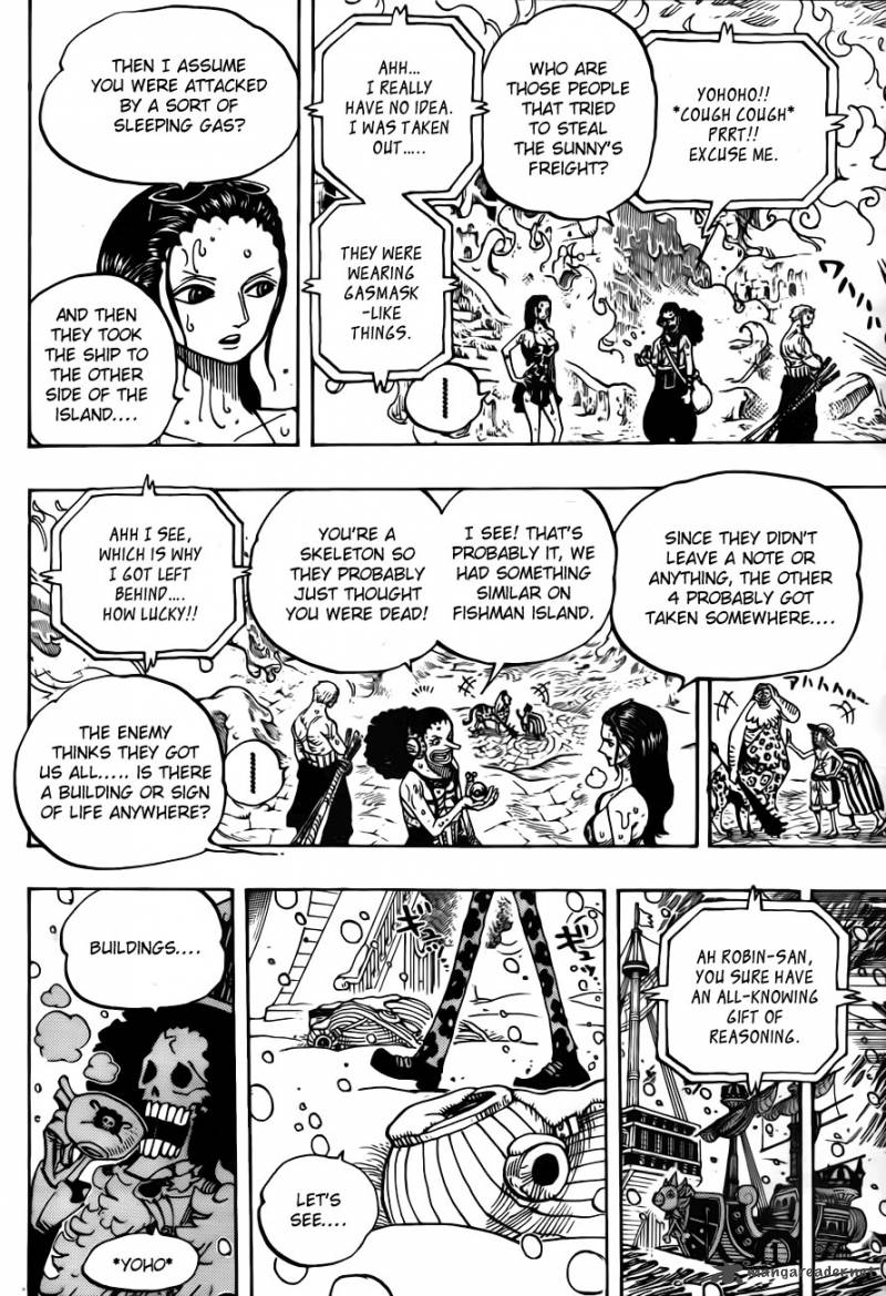One Piece Chapter 658 page 14 - Chapter 658: Biscuits Room