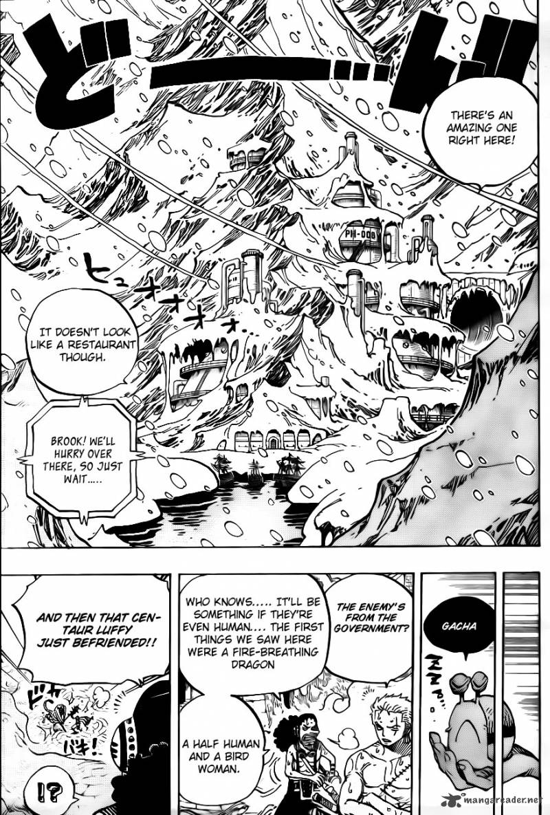 One Piece Chapter 658 page 15 - Chapter 658: Biscuits Room
