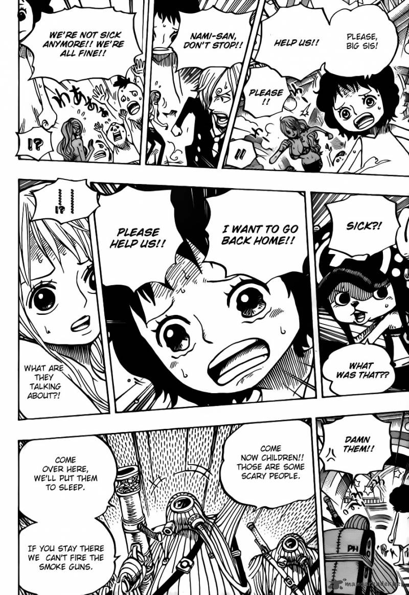 One Piece Chapter 658 page 6 - Chapter 658: Biscuits Room