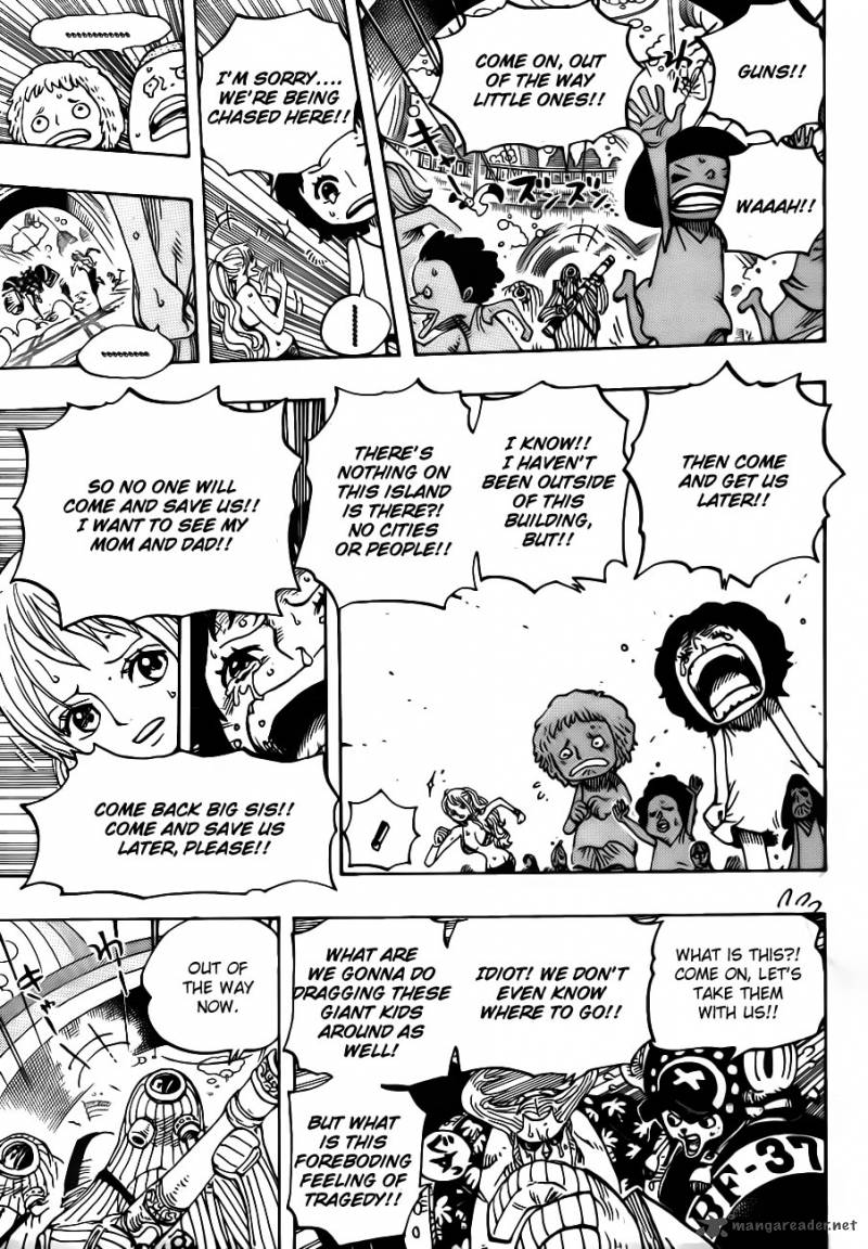 One Piece Chapter 658 page 7 - Chapter 658: Biscuits Room