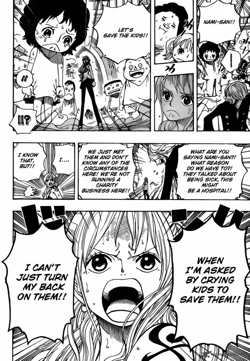 One Piece Chapter 658 page 8 - Chapter 658: Biscuits Room