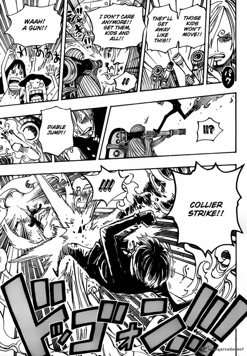 One Piece Chapter 658 page 9 - Chapter 658: Biscuits Room
