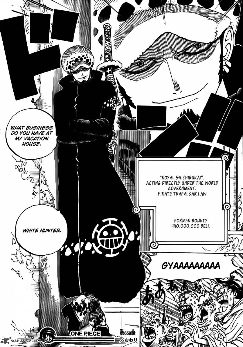 One Piece Chapter 659 page 18 - Chapter 659: About My Torso