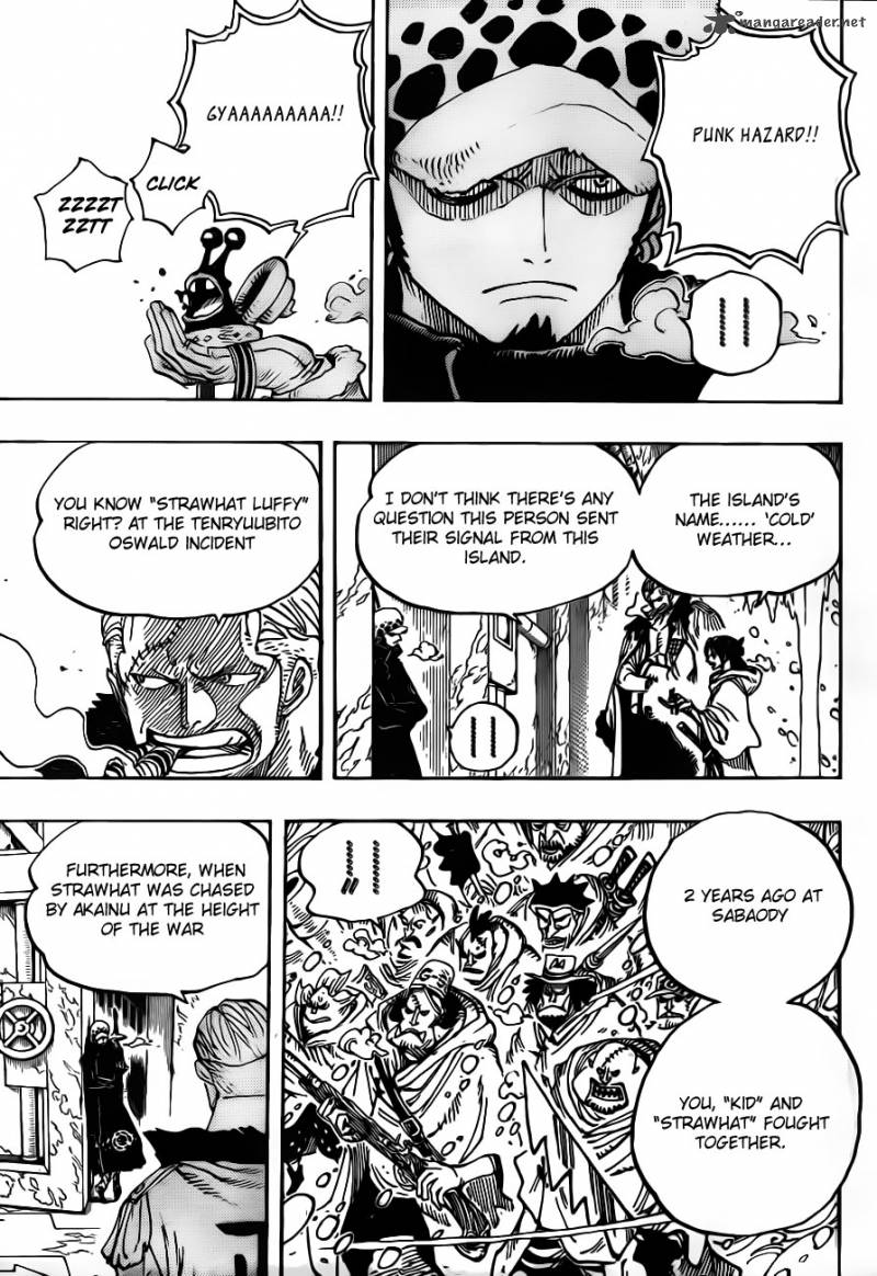 One Piece manga, chapter 660, page 11 of 21