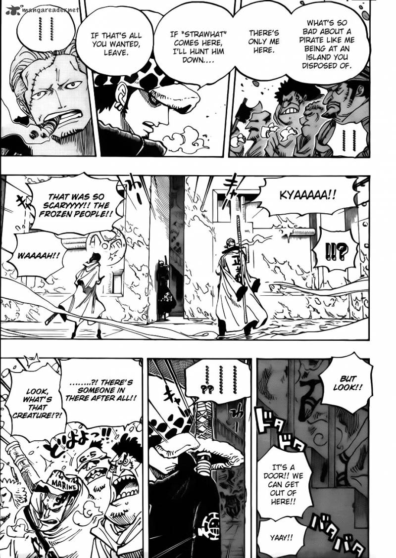 One Piece manga, chapter 660, page 13 of 21