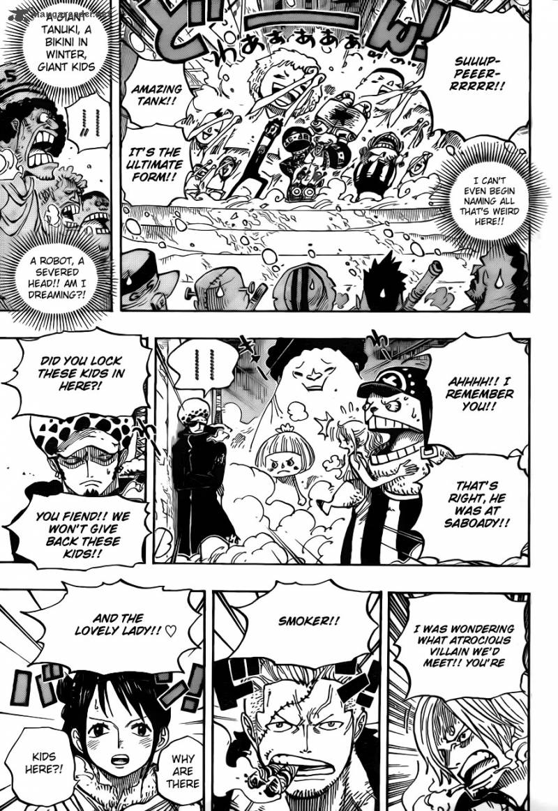 One Piece manga, chapter 660, page 15 of 21