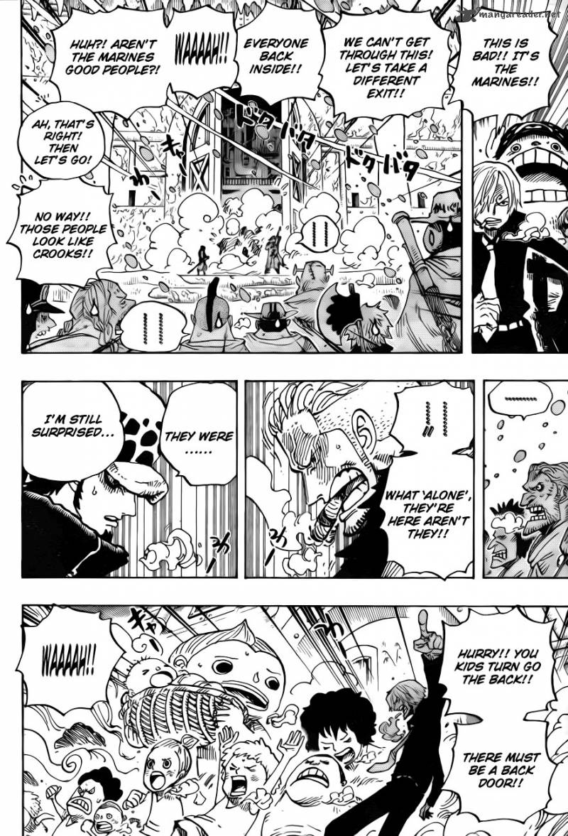 One Piece manga, chapter 660, page 16 of 21