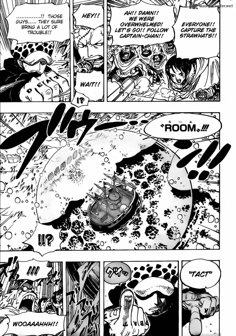 One Piece manga, chapter 660, page 17 of 21