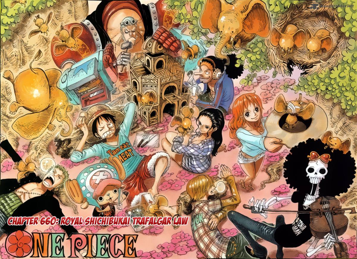 One Piece manga, chapter 660, page 3 of 21