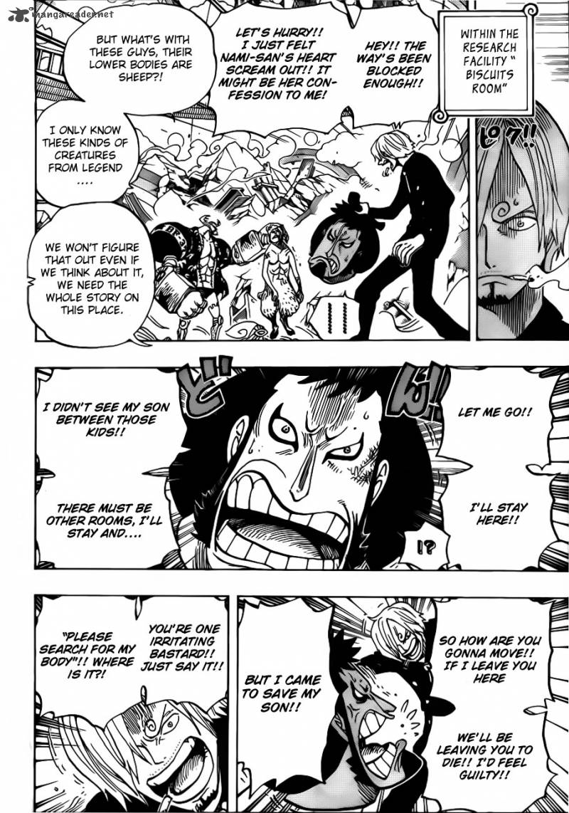 One Piece manga, chapter 660, page 8 of 21