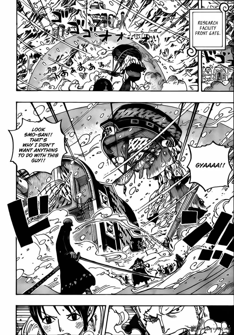 One Piece Chapter 661 page 12 - Chapter 661: The Lake of Bandits