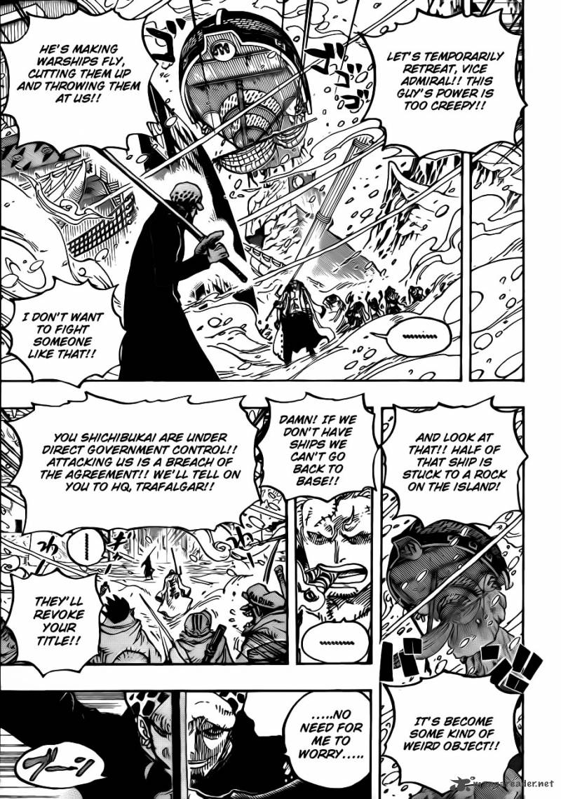 One Piece Chapter 661 page 15 - Chapter 661: The Lake of Bandits