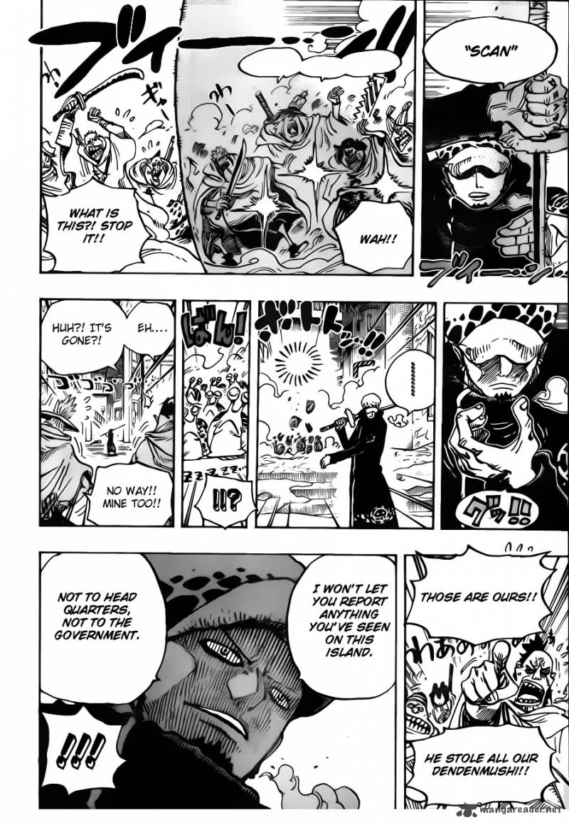 One Piece Chapter 661 page 16 - Chapter 661: The Lake of Bandits