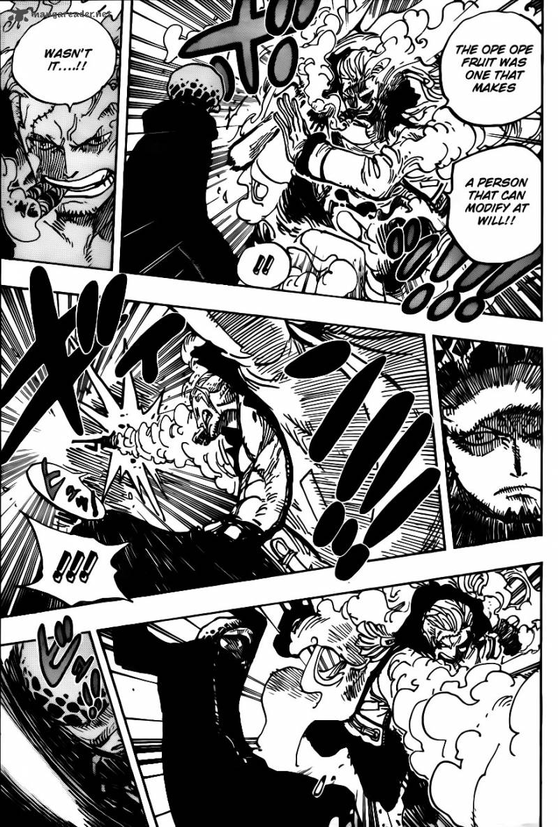 One Piece Chapter 661 page 17 - Chapter 661: The Lake of Bandits