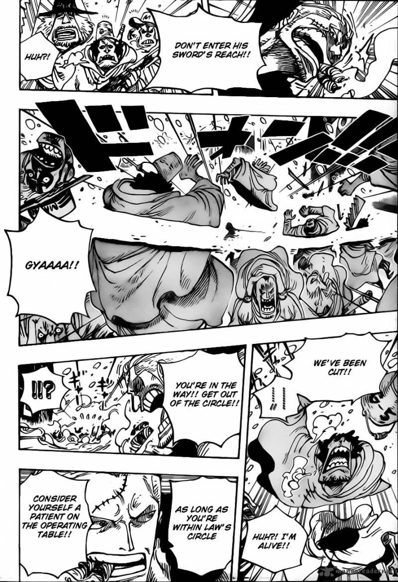 One Piece Chapter 661 page 18 - Chapter 661: The Lake of Bandits