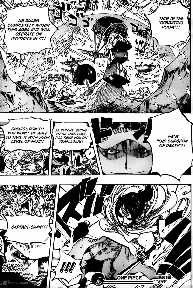 One Piece Chapter 661 page 19 - Chapter 661: The Lake of Bandits