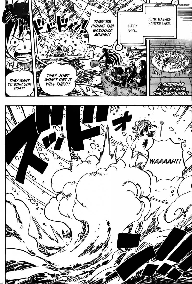 One Piece Chapter 661 page 2 - Chapter 661: The Lake of Bandits