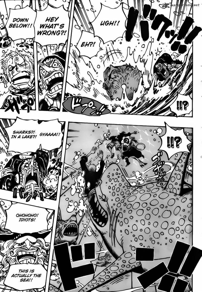 One Piece Chapter 661 page 5 - Chapter 661: The Lake of Bandits