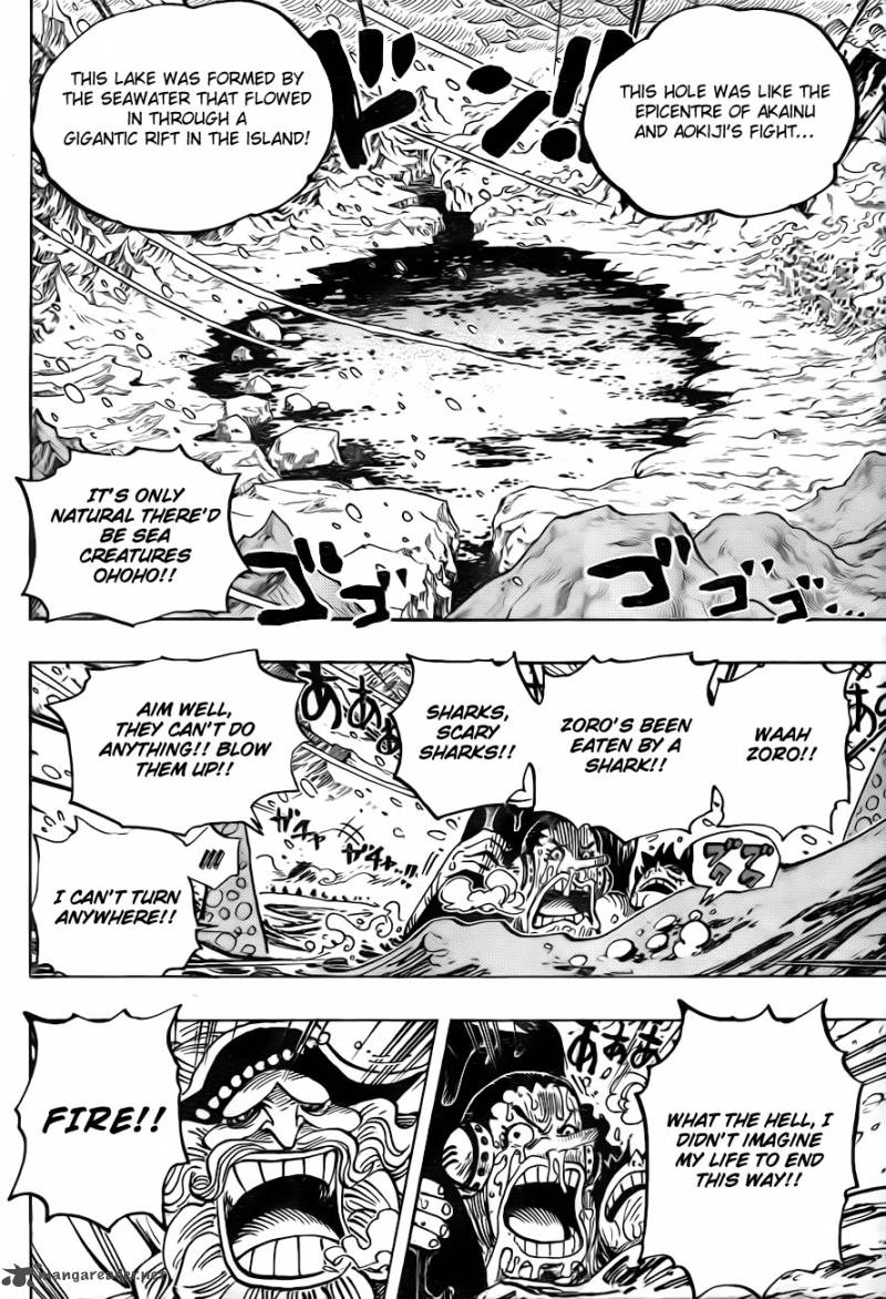 One Piece Chapter 661 page 6 - Chapter 661: The Lake of Bandits