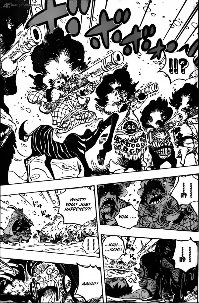 One Piece Chapter 661 page 7 - Chapter 661: The Lake of Bandits