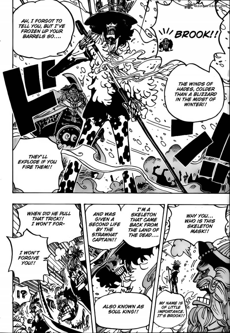 One Piece Chapter 661 page 8 - Chapter 661: The Lake of Bandits