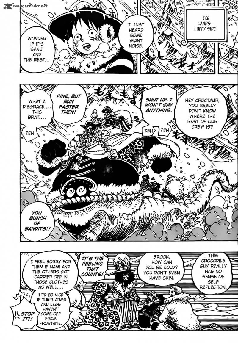 One Piece Chapter 662 page 10 - Chapter 662: Warlord Law Vs. Vice Admiral Smoker