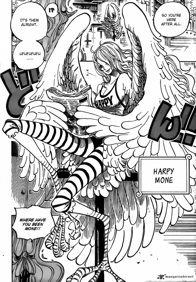 One Piece Chapter 662 page 12 - Chapter 662: Warlord Law Vs. Vice Admiral Smoker
