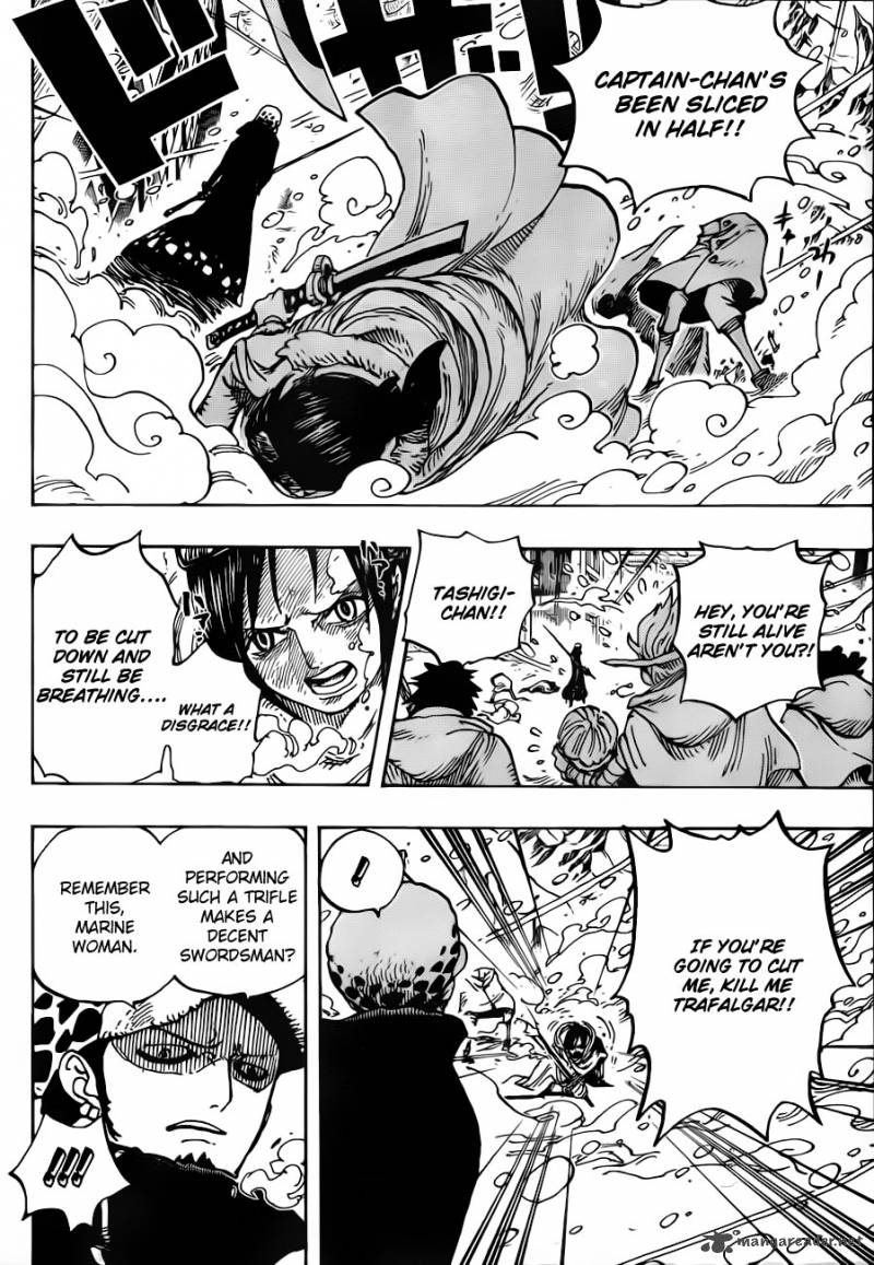 One Piece Chapter 662 page 2 - Chapter 662: Warlord Law Vs. Vice Admiral Smoker