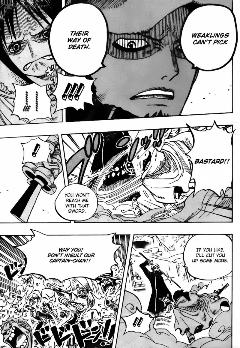 One Piece Chapter 662 page 3 - Chapter 662: Warlord Law Vs. Vice Admiral Smoker