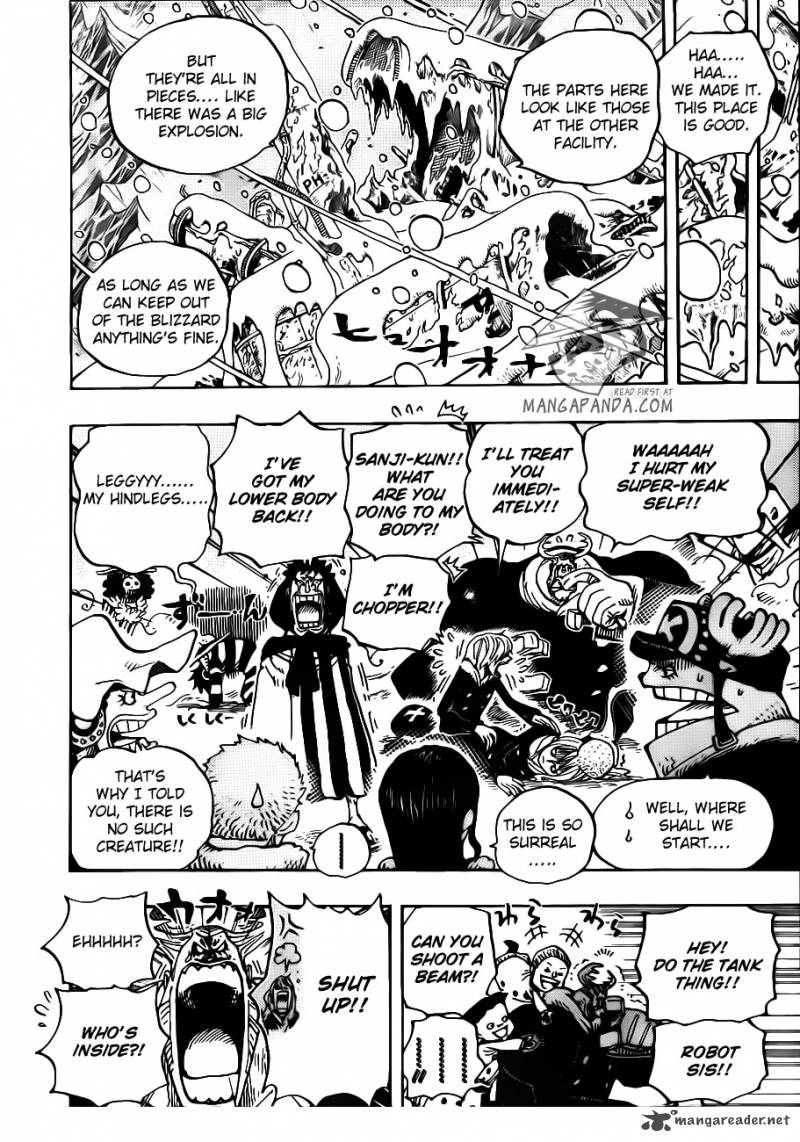 One Piece Chapter 663 page 14 - Chapter 663: CC
