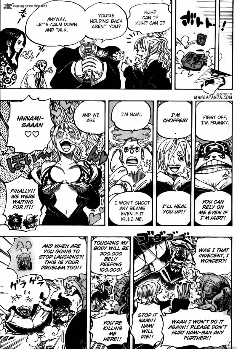 One Piece Chapter 663 page 15 - Chapter 663: CC