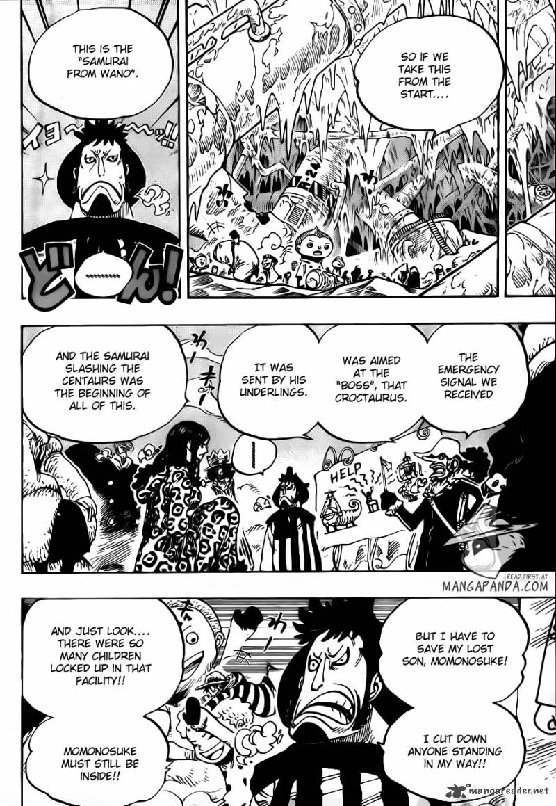 One Piece Chapter 663 page 16 - Chapter 663: CC