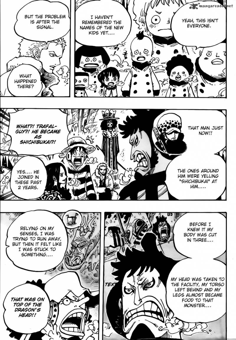 One Piece Chapter 663 page 17 - Chapter 663: CC