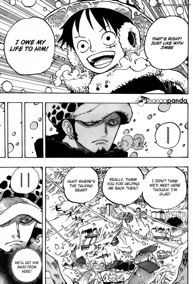 One Piece Chapter 663 page 3 - Chapter 663: CC