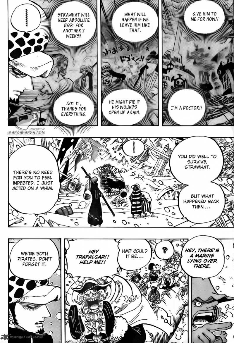 One Piece Chapter 663 page 4 - Chapter 663: CC