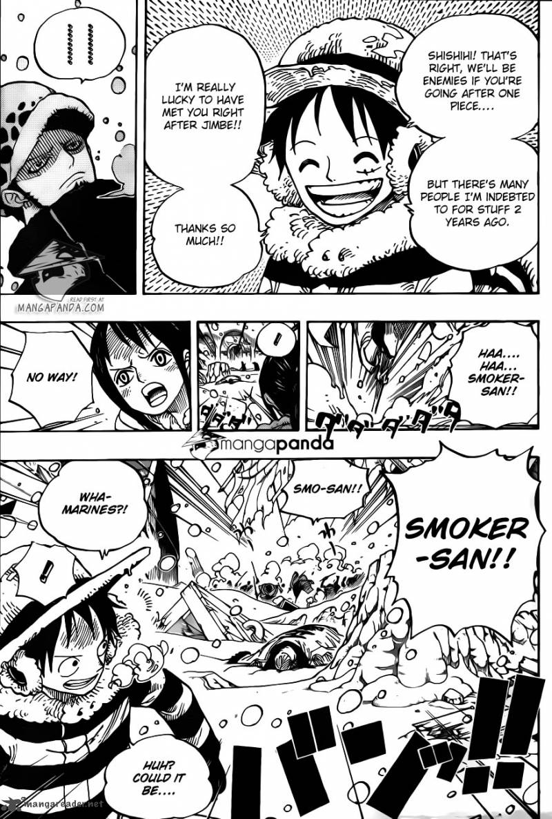 One Piece Chapter 663 page 5 - Chapter 663: CC
