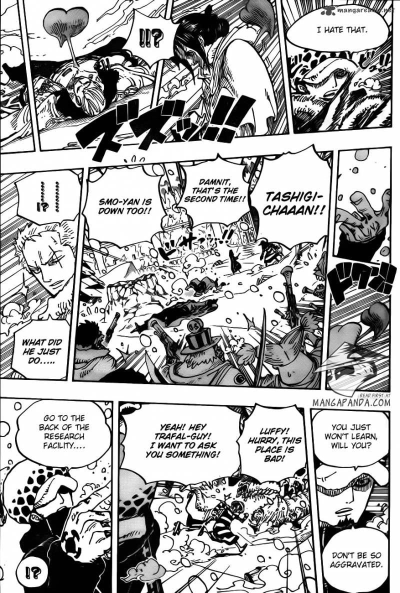 One Piece Chapter 663 page 7 - Chapter 663: CC