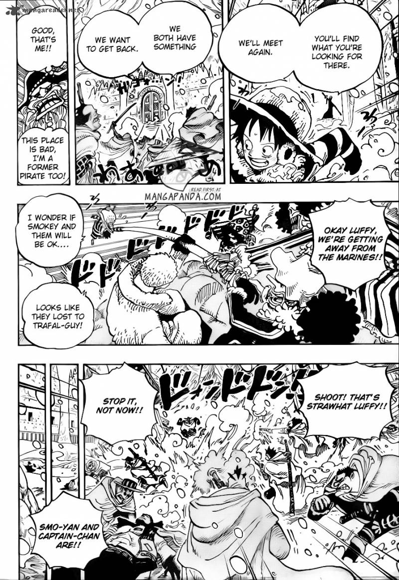 One Piece Chapter 663 page 8 - Chapter 663: CC