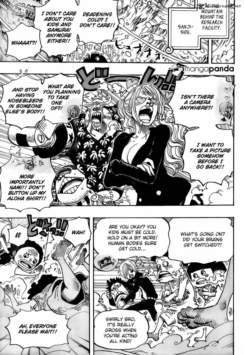 One Piece Chapter 663 page 9 - Chapter 663: CC
