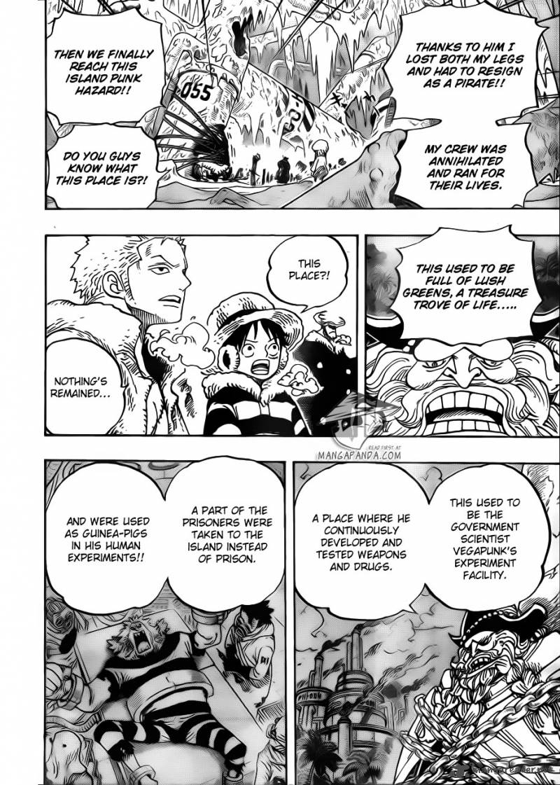 One Piece Chapter 664 page 11 - Chapter 664: Master Caesar Clown