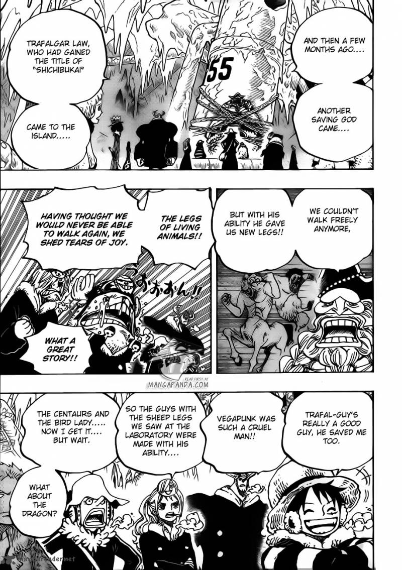 One Piece Chapter 664 page 14 - Chapter 664: Master Caesar Clown