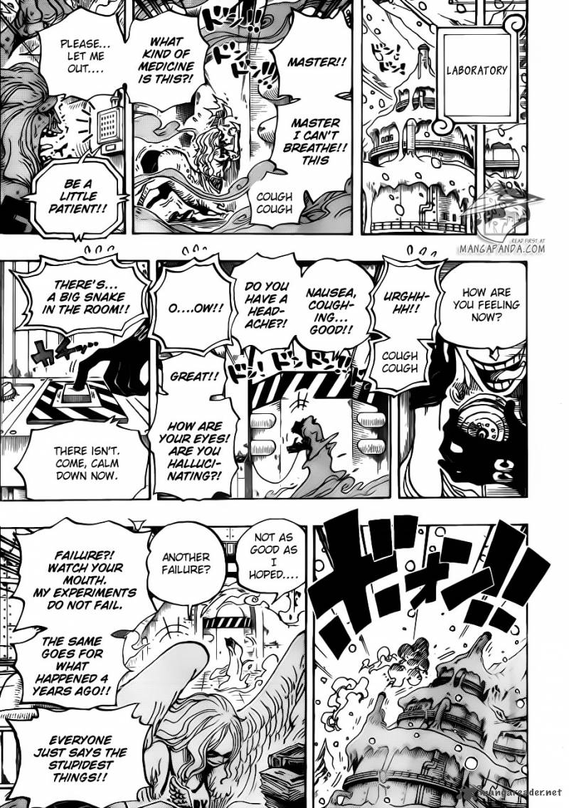 One Piece Chapter 664 page 16 - Chapter 664: Master Caesar Clown