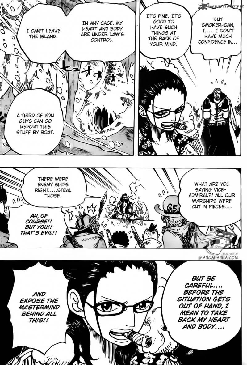 One Piece Chapter 664 page 6 - Chapter 664: Master Caesar Clown