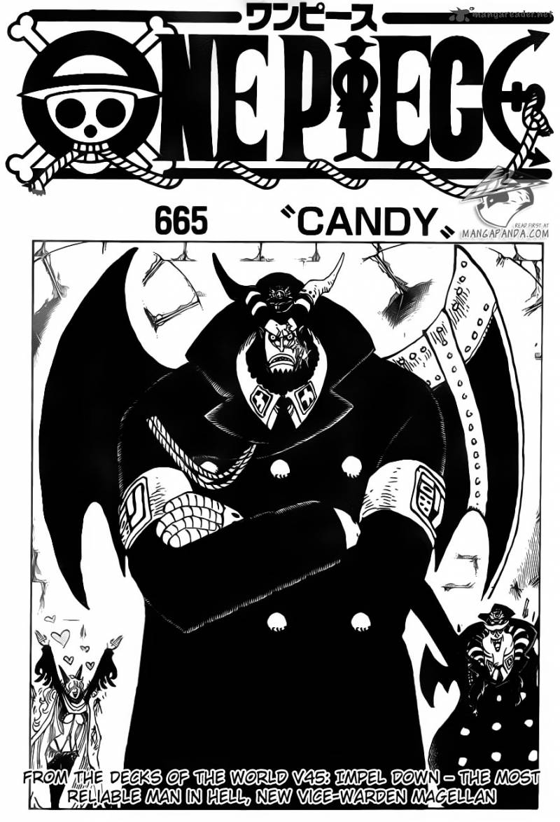 One Piece Chapter 665 page 1 - Chapter 665: CANDY