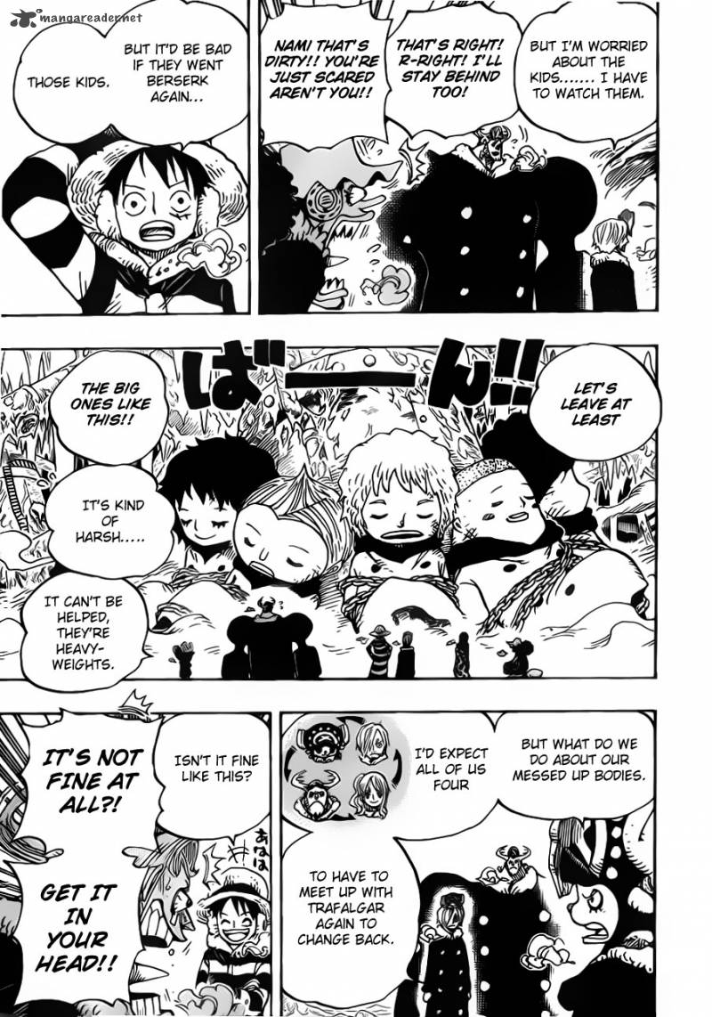 One Piece Chapter 665 page 15 - Chapter 665: CANDY